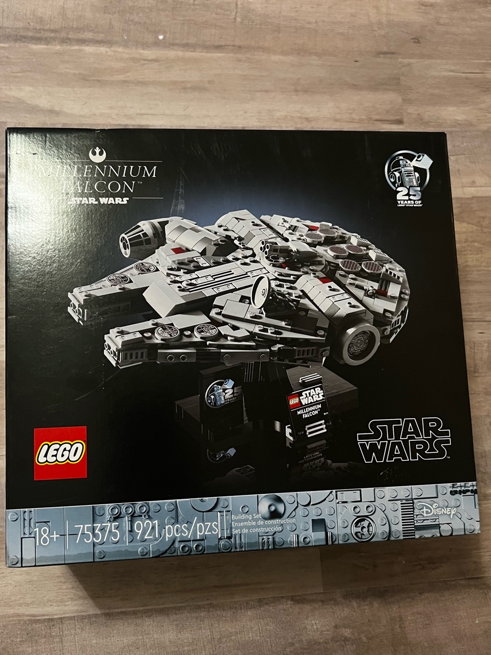 LEGO 75375: Star Wars Millennium Falcon 25 Years Of LEGO Star Wars NIB BOX WEAR!